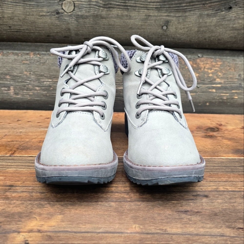 Blowfish NEW Comet Modern Rustic Chic Wanderlust Wedge Cozy Bootie 8M - Picture 9 of 16